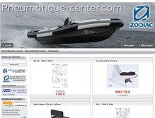 Tablet Screenshot of pneumatique-center.com